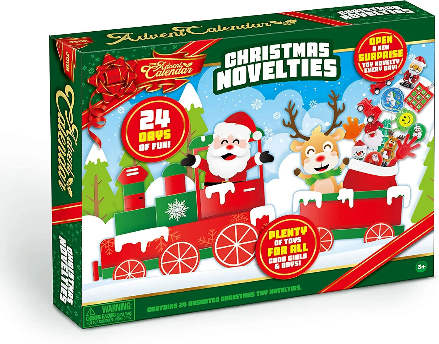 Christmas Advent Calendar With Christmas Novelty Toys 6 Christmas Advent Calendar With Christmas Novelty Toys - Image 4