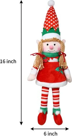 Elf Plush Christmas Stuffed Toys, 2 Pack 12 Elf Plush Christmas Stuffed Toys, 2 Pack -Xmas Supplies Shop 20b