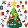 21.5" Christmas Tree Diy Felt Wall Decorations, 20 Pcs -Xmas Supplies Shop 21.5inChristmasTreeDiyFeltWallDecorations 20Pcs 1