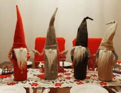 Festive Christmas Holiday Wine Covers Gnome, 4 Packs 8 Festive Christmas Holiday Wine Covers Gnome, 4 Packs -Xmas Supplies Shop 26 a0f9006d b64e 4c24 8b3a 249e5f7fdb77