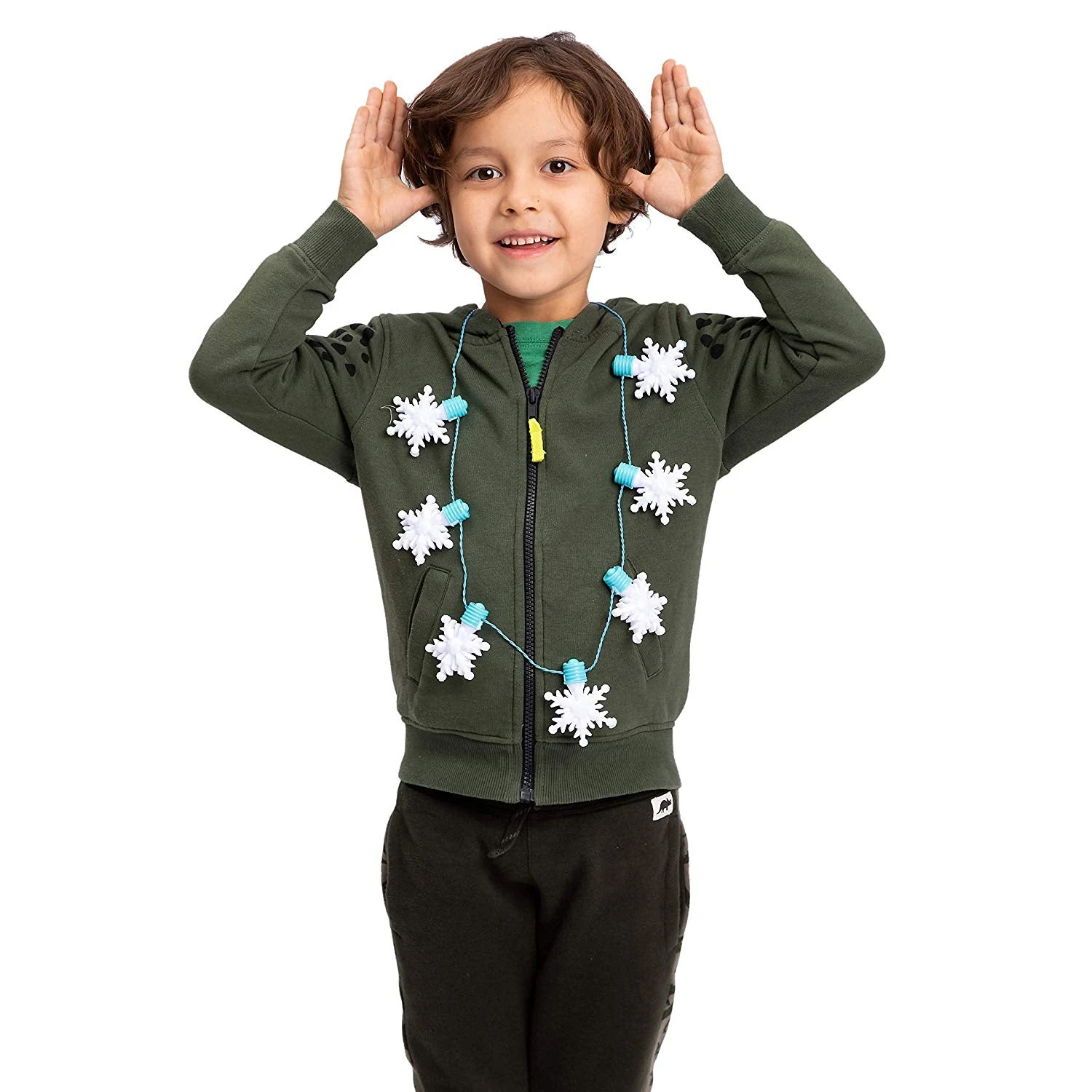 3 Piece Snowflakes Christmas Necklaces 4 3 Piece Snowflakes Christmas Necklaces - Image 2