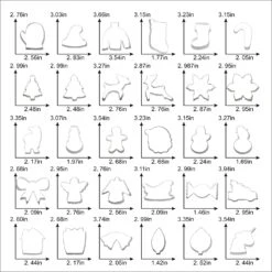 30 PCS Christmas Cookie Cutter Set 11 30 PCS Christmas Cookie Cutter Set -Xmas Supplies Shop 34 4dd090e2 ba48 4e49 8881 e45010085ee7