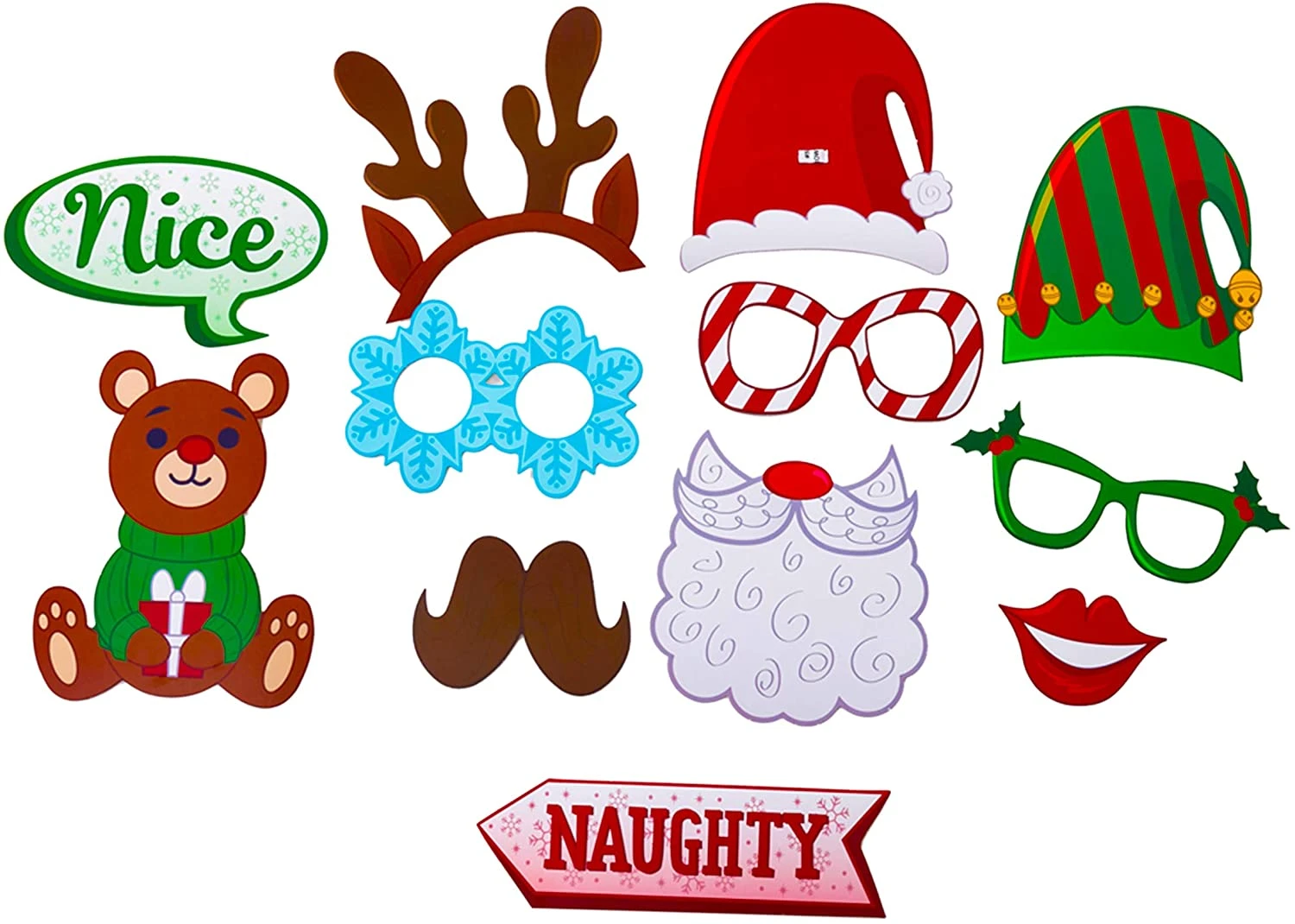 Christmas Photobooth Prop With Frame 4 Christmas Photobooth Prop With Frame - Image 2