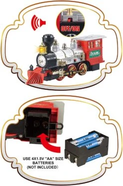 Christmas Electric Train Set With Real Smoke(Medium) 11 Christmas Electric Train Set With Real Smoke(Medium) -Xmas Supplies Shop 3 e2ee1906 6f2d 46da 93d1 58f3659c7a7b