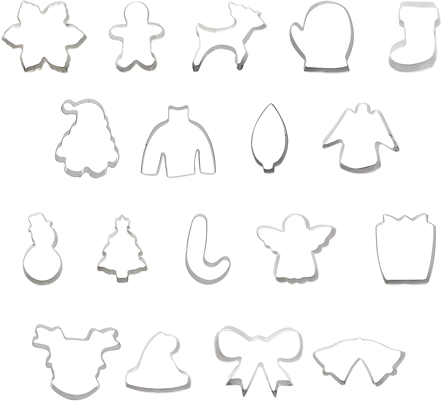 Christmas Cookie Cutter Set 20 PCS 5 Christmas Cookie Cutter Set 20 PCS - Image 3