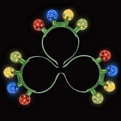 3 Piece Christmas Disco Led Headband -Xmas Supplies Shop 4148i5C40oL. AC
