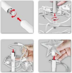 4Pcs Spiral Christmas Tree Pathway Light 18in -Xmas Supplies Shop 4PcsSpiralChristmasTreePathwayLight18in 4