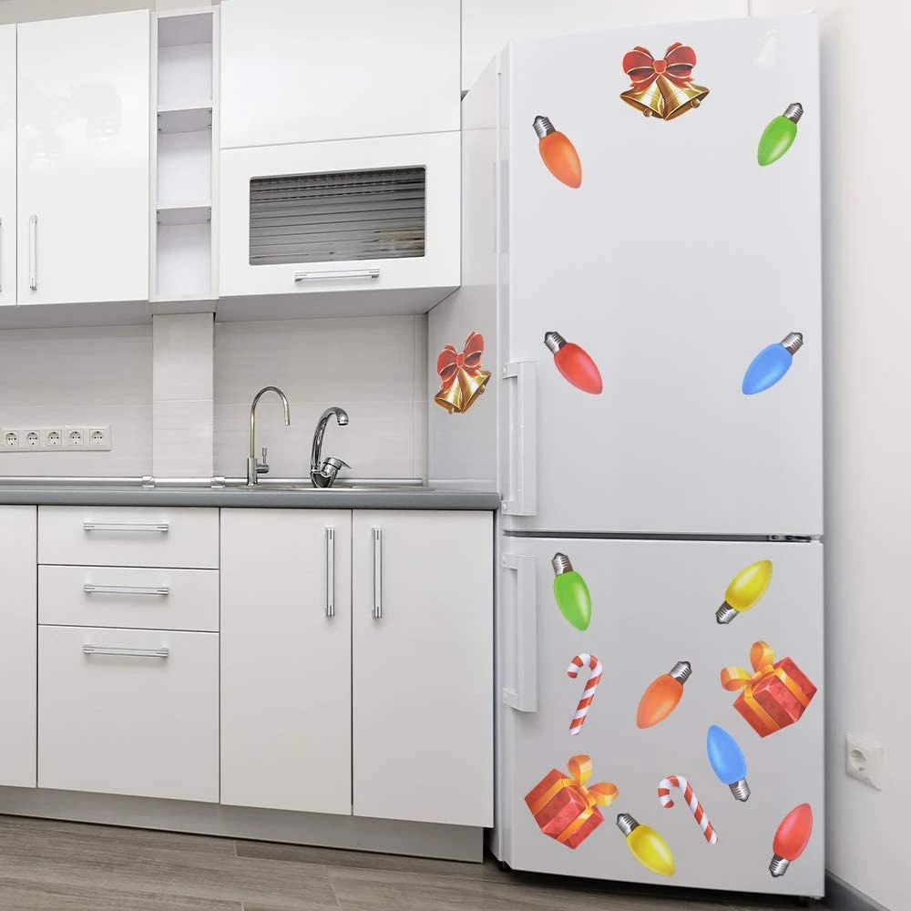 18 Pieces Jumbo Automotive Christmas Light & Ornaments Magnet 5 18 Pieces Jumbo Automotive Christmas Light & Ornaments Magnet - Image 3