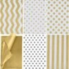 150 Piece Christmas Metallic Silver And Gold Tissue Paper -Xmas Supplies Shop 618YBbInNPL. AC SL1195