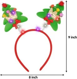 4 Piece Light-Up Christmas Headbands -Xmas Supplies Shop 61I3Quzj62L. AC UX569