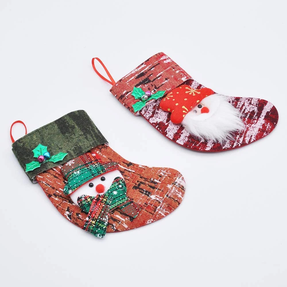 Mini Christmas Stockings 10 Mini Christmas Stockings - Image 8