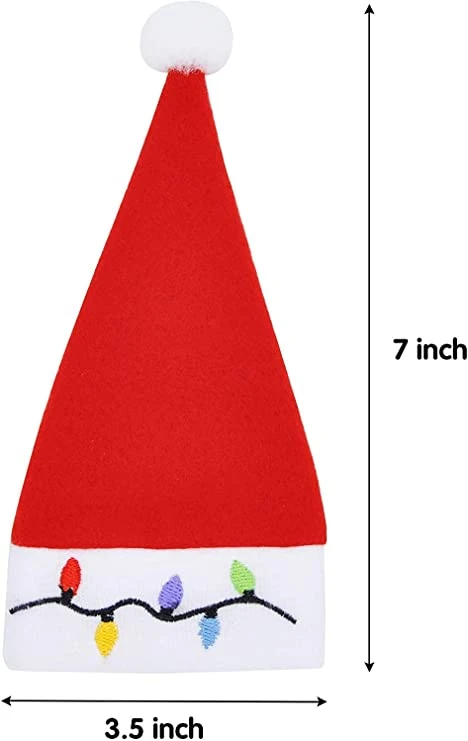 24 Piece Christmas Santa Hats Silverware 6 24 Piece Christmas Santa Hats Silverware - Image 4
