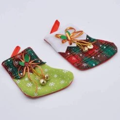 6in Mini Christmas Stockings (Bells), 12 Pcs -Xmas Supplies Shop 61StYJozBuL. AC SL1000