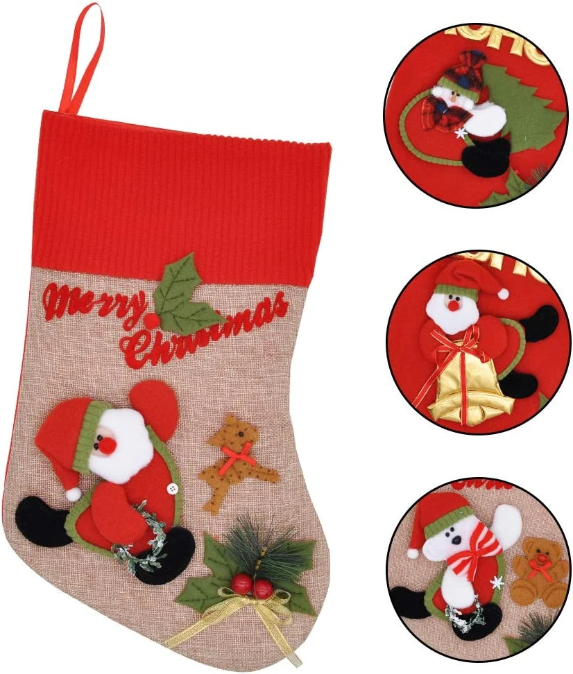 18in Christmas Stockings 4 18in Christmas Stockings - Image 2