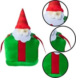 Gnome Gift Box Christmas Hat -Xmas Supplies Shop 61lF9Dt3vQL. AC UX569