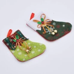 6in Mini Christmas Stockings (Bells), 12 Pcs -Xmas Supplies Shop 61oL8CpjSEL. AC SL1000