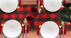 Christmas Table Runner Buffalo Check Classic 14x108in??Red & Black??¡ìo? -Xmas Supplies Shop 61wkJAZ8yyL. AC SL1500