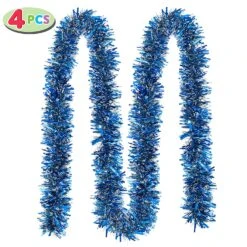 6.6 Ft. Christmas Blue Sparkly Tinsel Garland, 4 Pcs 10 6.6 Ft. Christmas Blue Sparkly Tinsel Garland, 4 Pcs -Xmas Supplies Shop 64 aa715ce6 d5cc 4006 8175 20fafae6d8b6