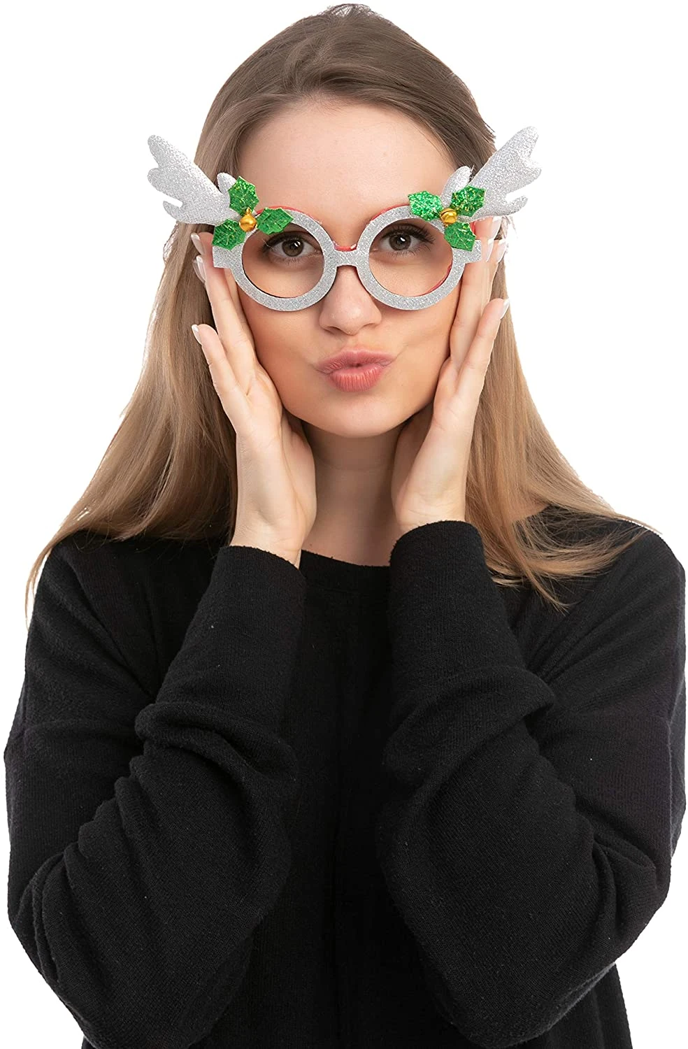 Christmas Glasses Frame Costume 5 Christmas Glasses Frame Costume - Image 3