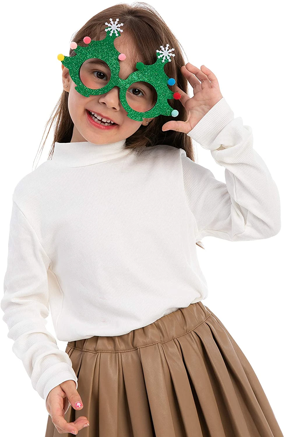 Christmas Glasses Frame Costume 6 Christmas Glasses Frame Costume - Image 4