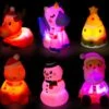 6Pcs Christmas LED Light-UP Bath Toy Set