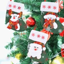 6in Mini Christmas Stockings (Patches), 12 Pcs 15 6in Mini Christmas Stockings (Patches), 12 Pcs -Xmas Supplies Shop 716SMAClq4L. AC SL1000