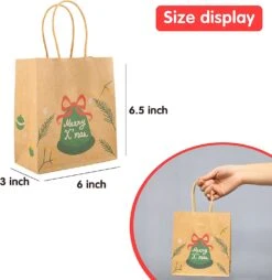 Small Kraft Paper Christmas Themed Bags With 10 Designs, 32 Pcs 14 Small Kraft Paper Christmas Themed Bags With 10 Designs, 32 Pcs -Xmas Supplies Shop 717fDcr6JrL. AC SL1500
