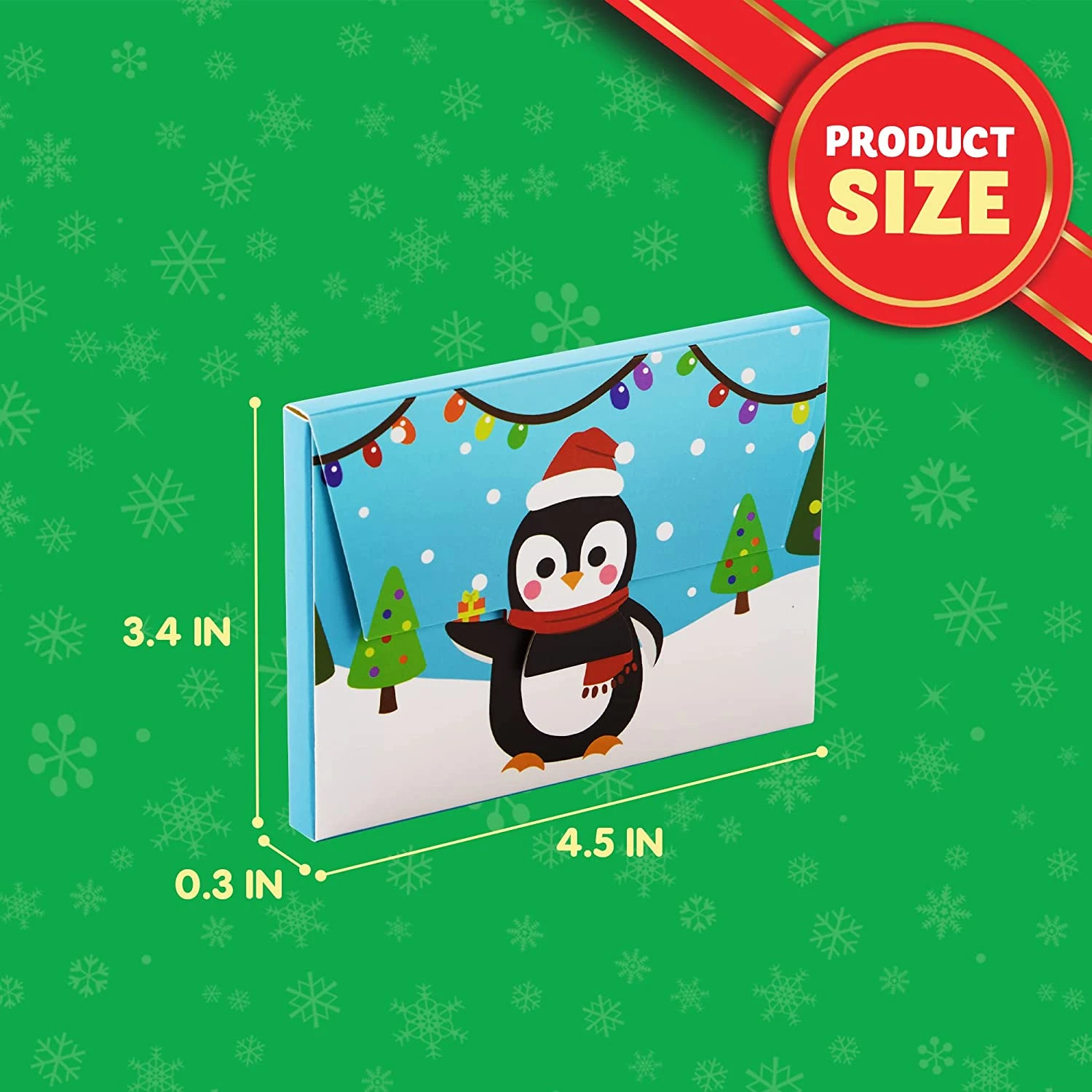 Cartoon Design Christmas Gift Box With Magic Sticker, 36 PCs 9 Cartoon Design Christmas Gift Box With Magic Sticker, 36 PCs - Image 7