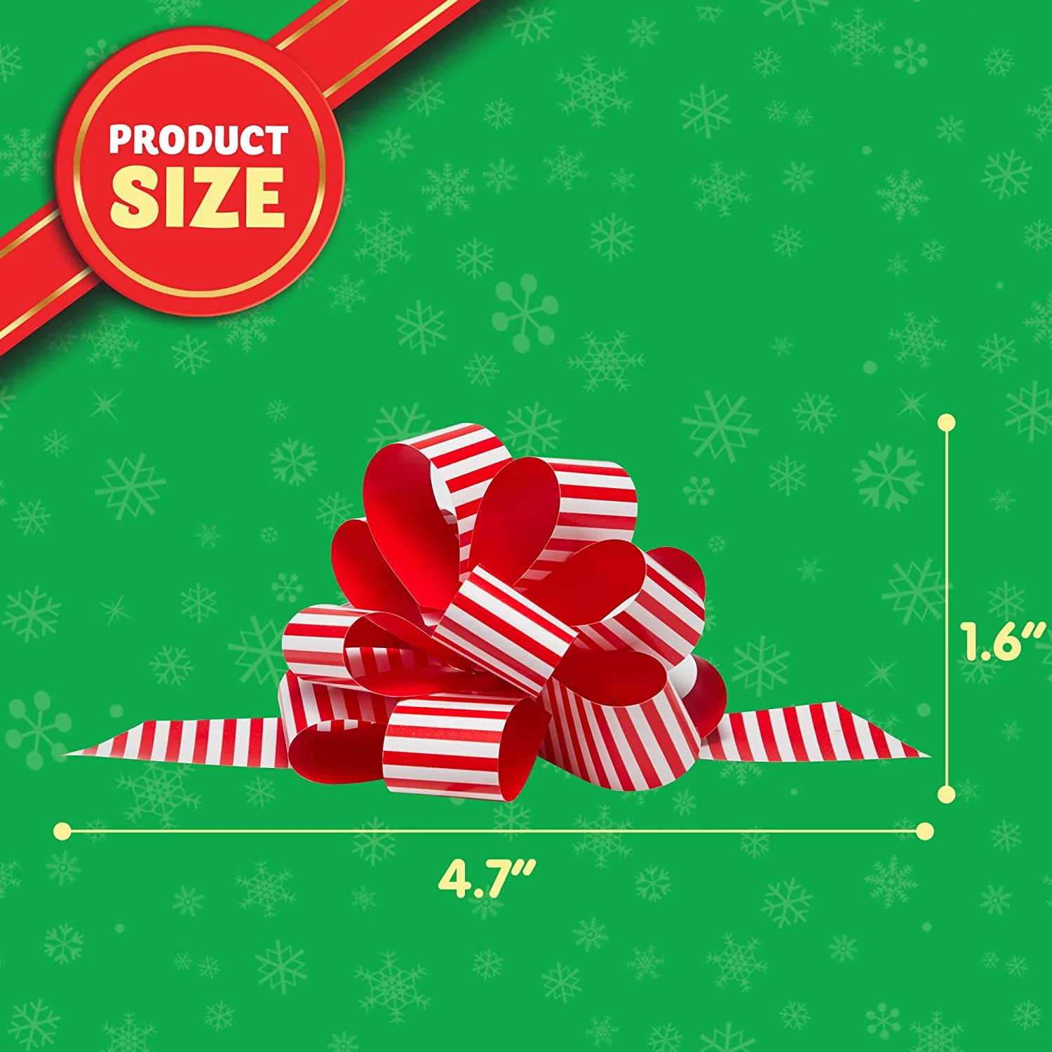 36Pcs Christmas Gift Wrap Ribbon Pull Bows 8 36Pcs Christmas Gift Wrap Ribbon Pull Bows - Image 6