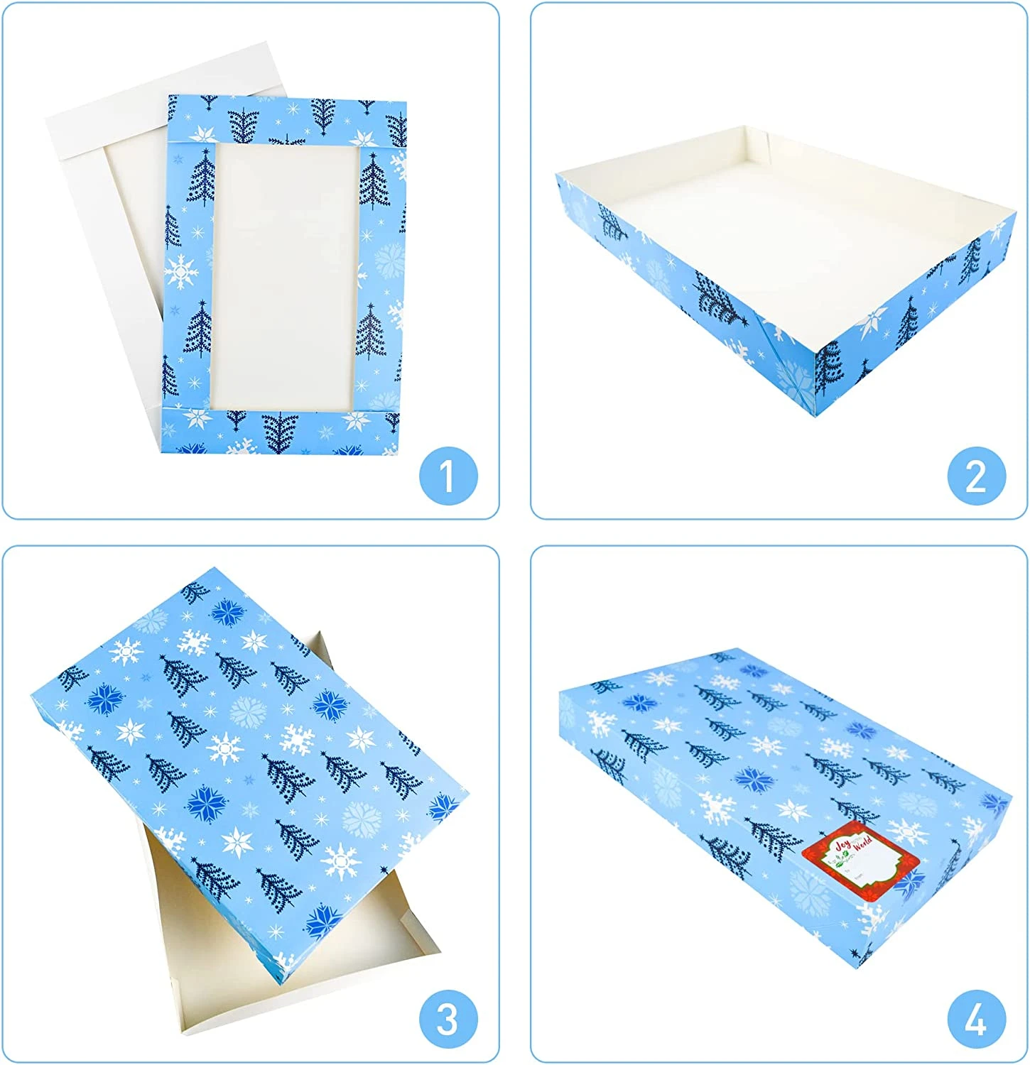 Christmas Shirt Wrapping Box, 12pcs 6 Christmas Shirt Wrapping Box, 12pcs - Image 4