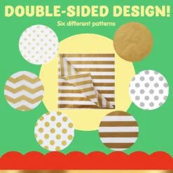 150 Piece Christmas Metallic Silver And Gold Tissue Paper 12 150 Piece Christmas Metallic Silver And Gold Tissue Paper -Xmas Supplies Shop 71NbFsRu2FL. AC SL1500