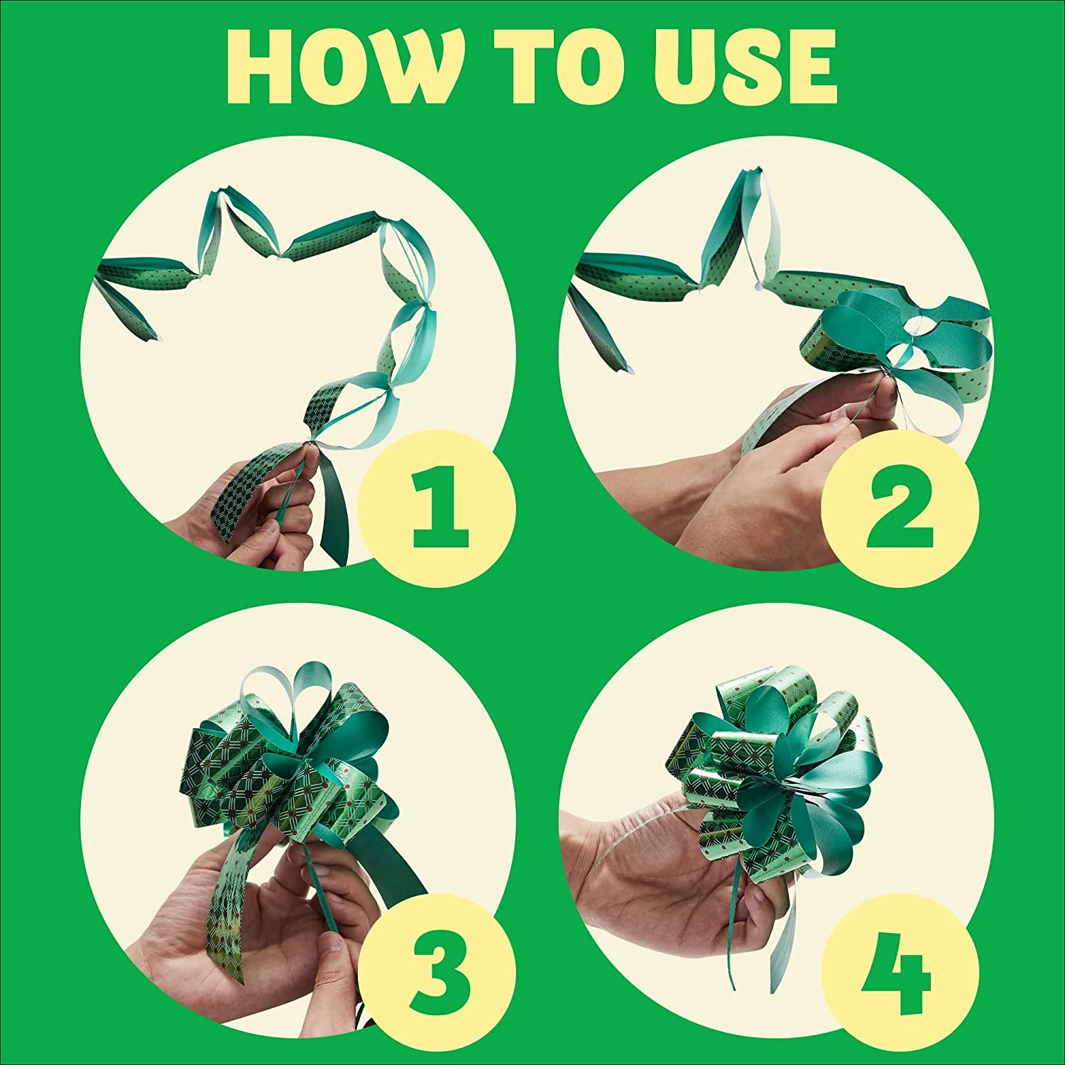 36Pcs Christmas Gift Wrap Ribbon Pull Bows 6 36Pcs Christmas Gift Wrap Ribbon Pull Bows - Image 4