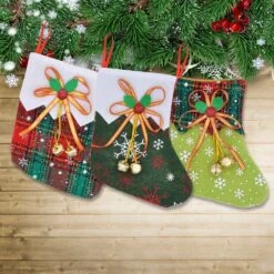 6in Mini Christmas Stockings (Bells), 12 Pcs -Xmas Supplies Shop 71RSPSCD7fL. AC SL1000