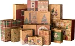 Assorted Christmas Prints Gift Bags, 32 Pcs 12 Assorted Christmas Prints Gift Bags, 32 Pcs -Xmas Supplies Shop 71SaIu7AR L. AC SL1200