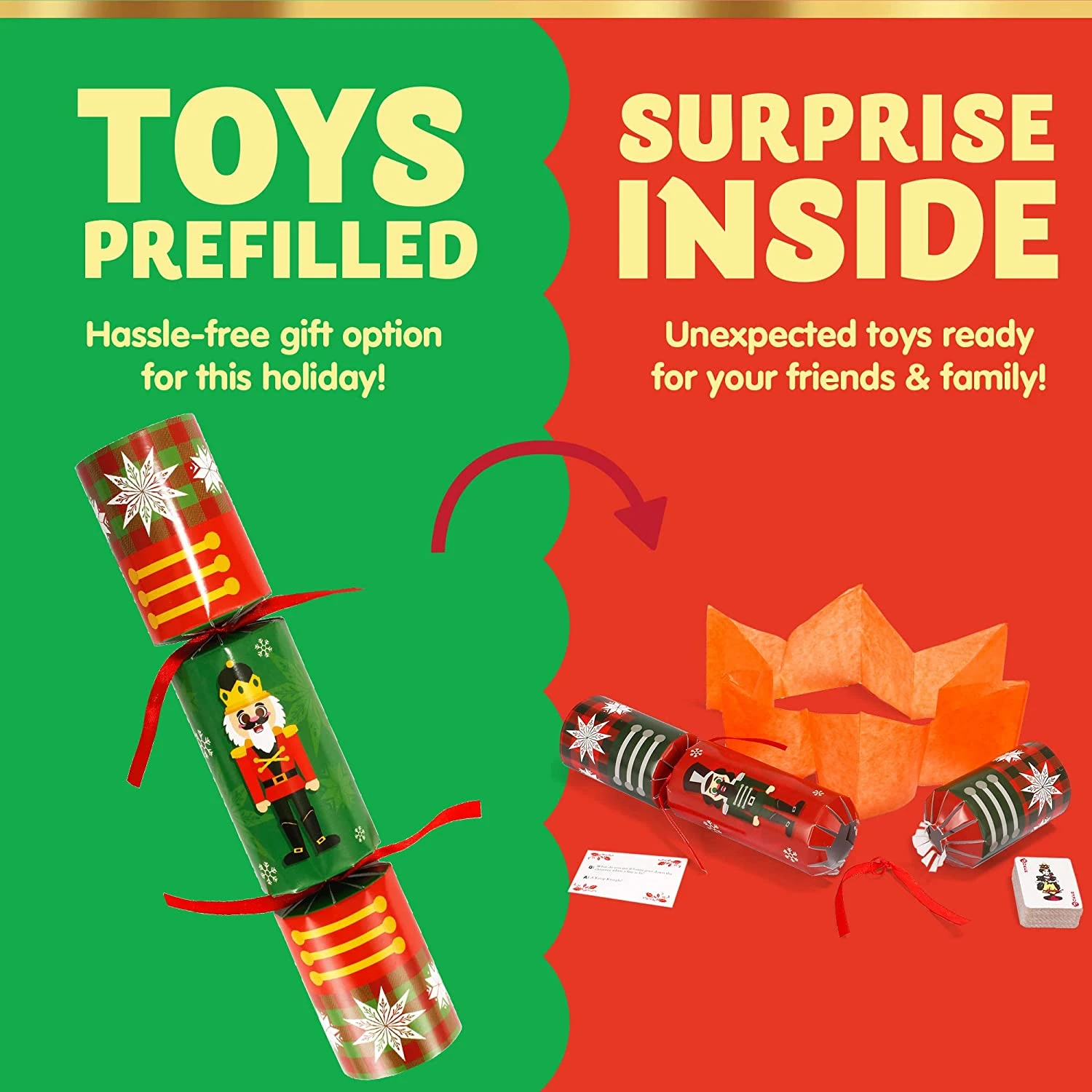 Christmas Party Table Favors (Nutcrackers), 8 Pack 6 Christmas Party Table Favors (Nutcrackers), 8 Pack - Image 4