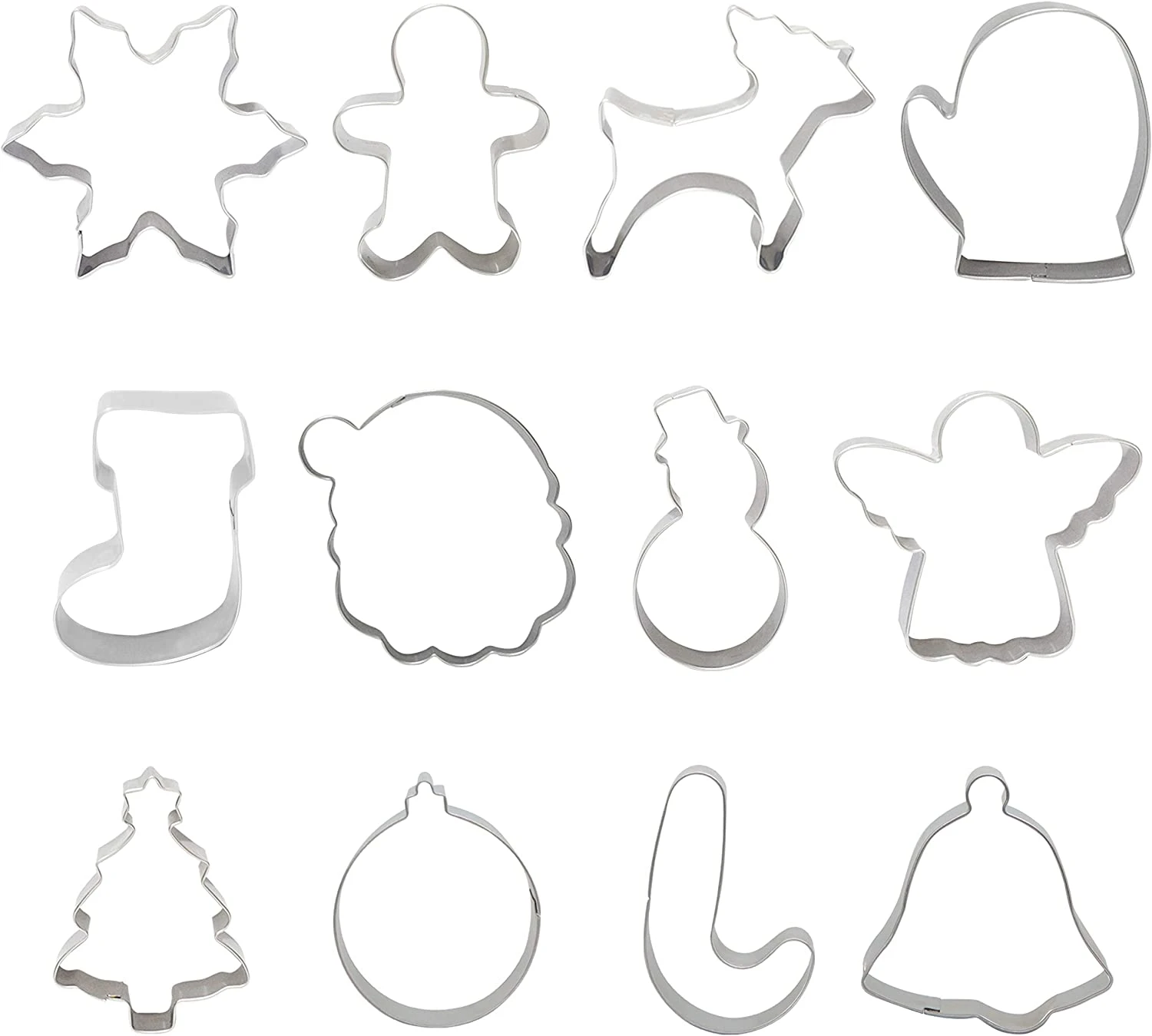 Christmas Cookie Cutter Set 12 PCS 10 Christmas Cookie Cutter Set 12 PCS - Image 8