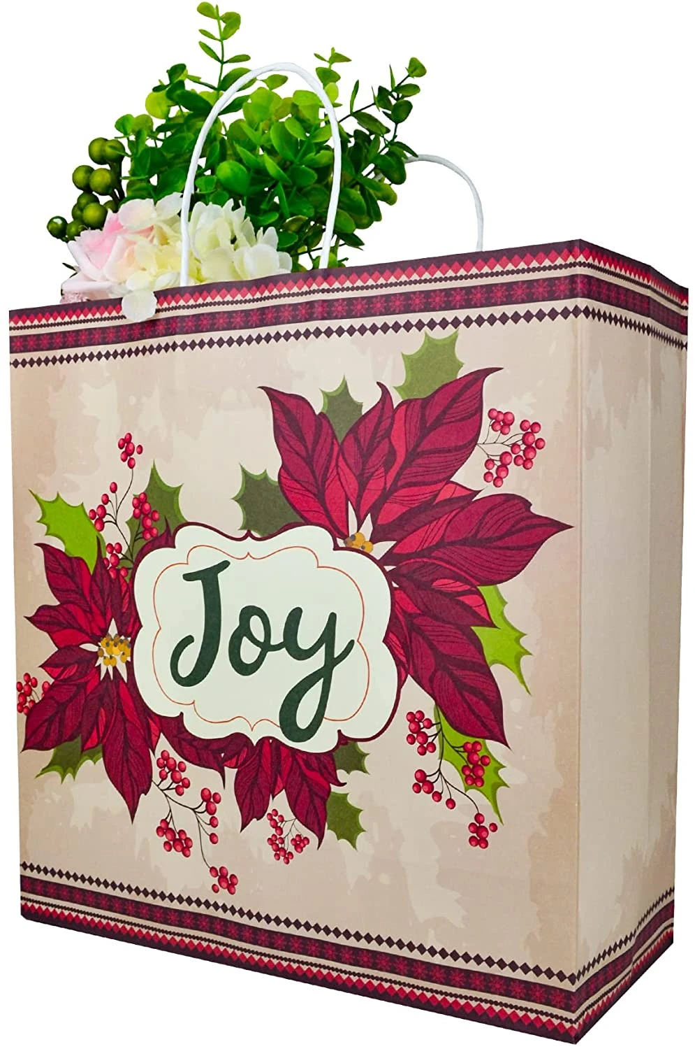 Christmas Themed Shopping Bags, 36 Pcs 8 Christmas Themed Shopping Bags, 36 Pcs - Image 6