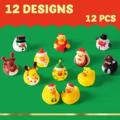 Christmas Rubber Duck 12 Pcs 19 Christmas Rubber Duck 12 Pcs -Xmas Supplies Shop 71p6E6FR6oL. AC SL1500