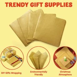 Christmas Metallic Gold Tissue Paper Assortment 14 Christmas Metallic Gold Tissue Paper Assortment -Xmas Supplies Shop 71yDShToaAL. AC SL1500
