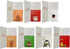 42 Pcs Simple Cartoon Christmas Holiday Greeting Cards -Xmas Supplies Shop 7 9ef3edd2 7cea 4cf7 a2c3 cacddc565873