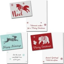 72 Christmas Animal Greeting Cards With Envelopes 12 72 Christmas Animal Greeting Cards With Envelopes -Xmas Supplies Shop 810kNvnDKHL. AC SL1500