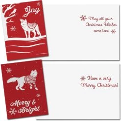 72 Christmas Animal Greeting Cards With Envelopes 11 72 Christmas Animal Greeting Cards With Envelopes -Xmas Supplies Shop 812 hCt1zrL. AC SL1500