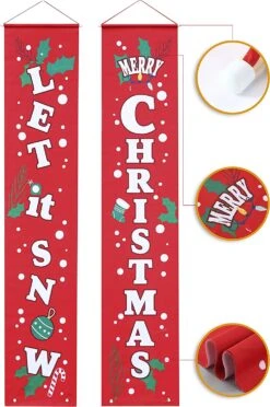 Let It Snow Merry Christmas Hanging Door Banner 11 Let It Snow Merry Christmas Hanging Door Banner -Xmas Supplies Shop 8131lBbLMdL. AC SL1500
