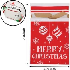 Christmas X-Large Candy Bags, 60 Pcs 15 Christmas X-Large Candy Bags, 60 Pcs -Xmas Supplies Shop 813PaliTnPL. AC SL1500