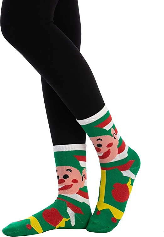 Soft Cotton Christmas Socks Set, 12 Pack 7 Soft Cotton Christmas Socks Set, 12 Pack - Image 5