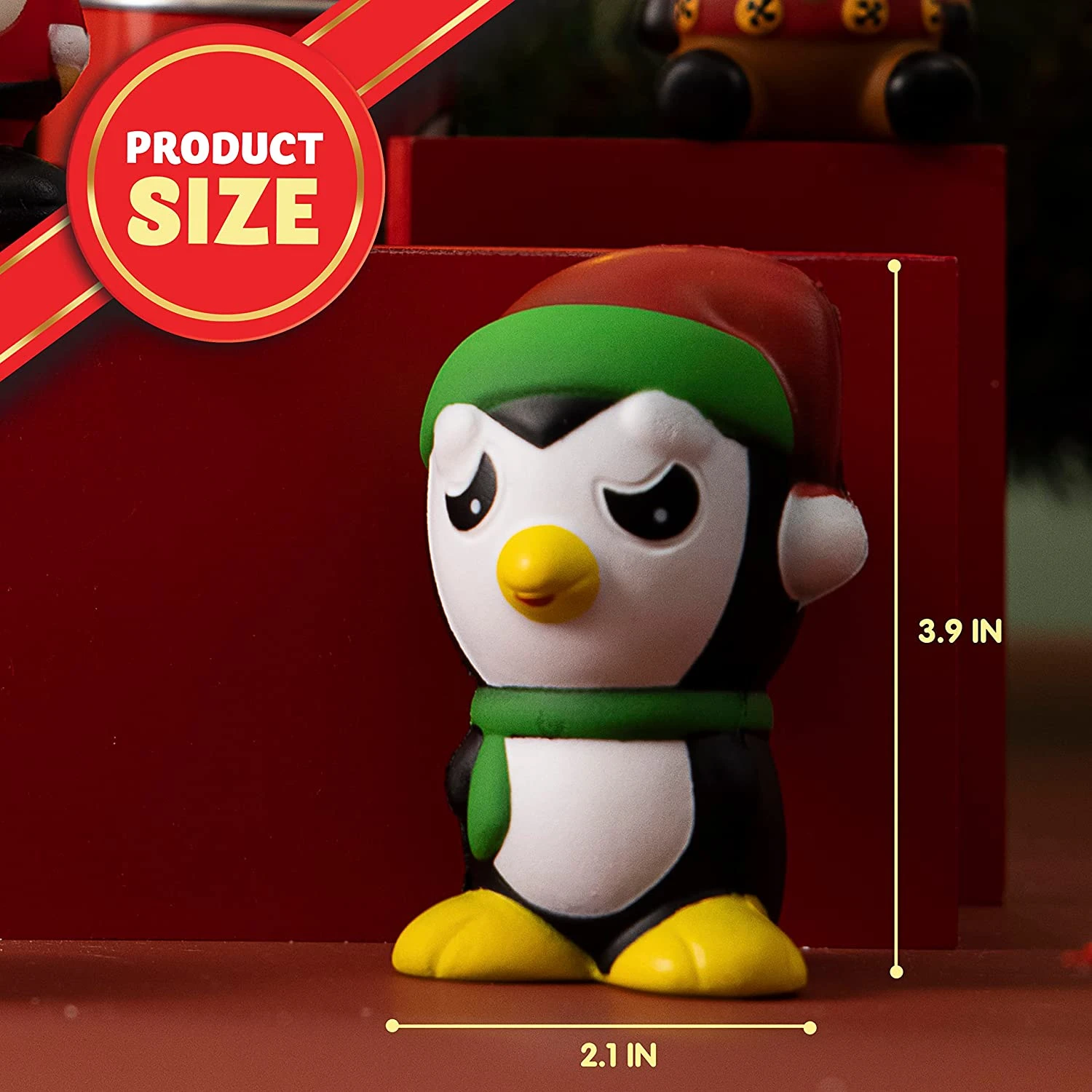 6 Piece Christmas Squishy Toy 7 6 Piece Christmas Squishy Toy - Image 5