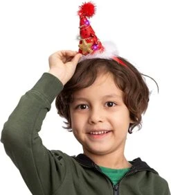 4 Piece Light-Up Christmas Headbands -Xmas Supplies Shop 817OtJ4D EL. AC UX569