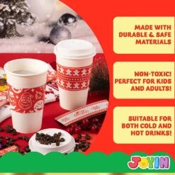 36Pcs Christmas Coffee Tea Cup Sleeves -Xmas Supplies Shop 818K2kQZhXL. AC SL1500