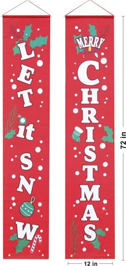 Let It Snow Merry Christmas Hanging Door Banner 15 Let It Snow Merry Christmas Hanging Door Banner -Xmas Supplies Shop 818mhIx1PCL. AC SL1500