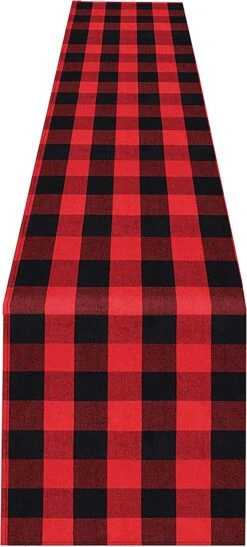 Christmas Table Runner Buffalo Check Classic 14x72in??red & Black??¡ìo? 14 Christmas Table Runner Buffalo Check Classic 14x72in??red & Black??¡ìo? -Xmas Supplies Shop 818nmr95rAL. AC SL1500